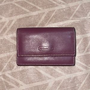 Coach mini wallet!